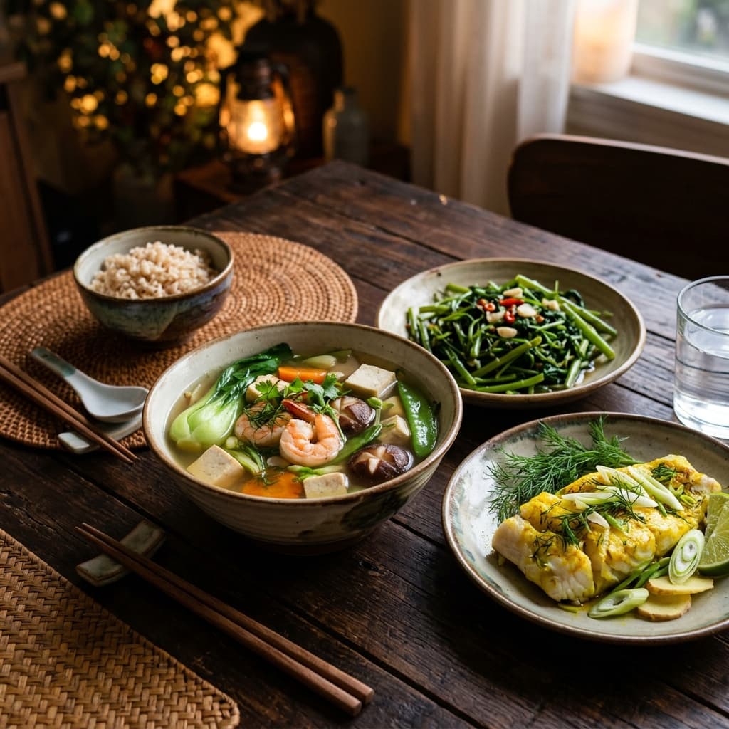Bữa Tối Cho Người Tiểu Đường: 7 Món Nhẹ Dưới 400 Kcal, GI Thấp