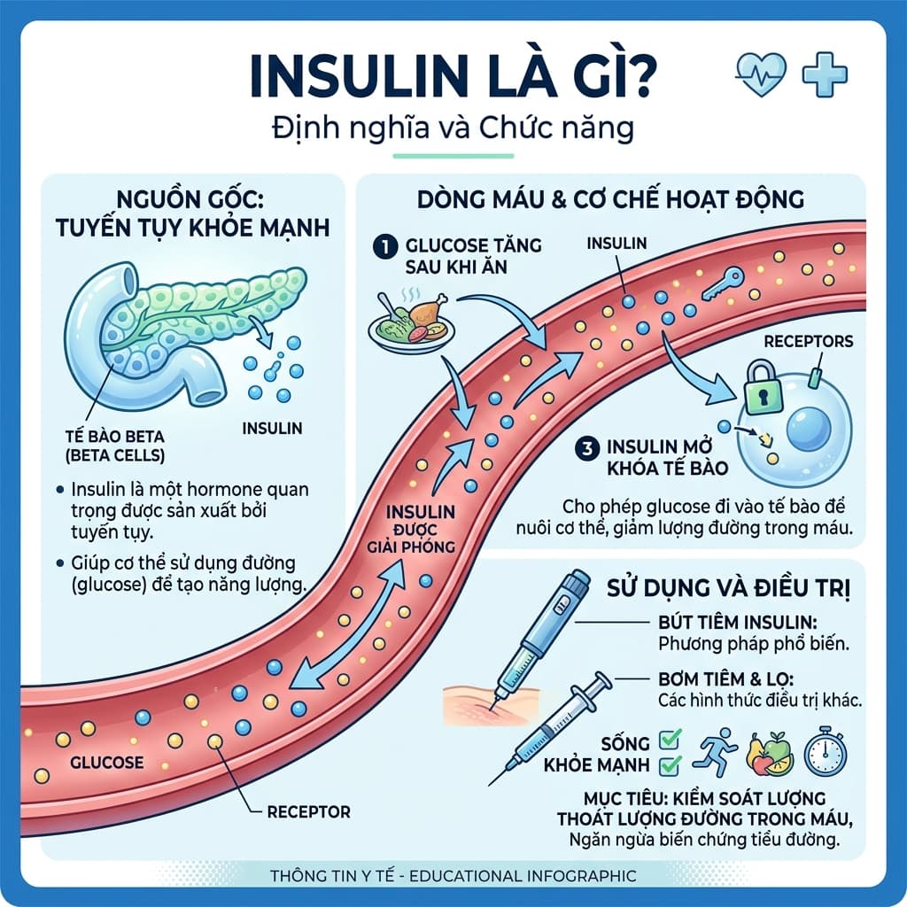 Insulin Là Gì? Khi Nào Người Tiểu Đường Type 2 Bắt Buộc Tiêm?