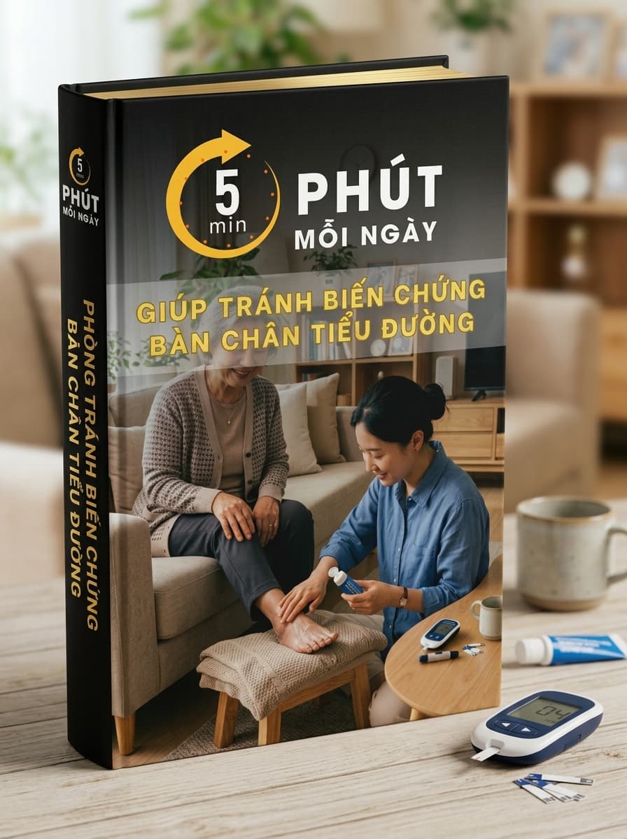 5 Phút Mỗi Tối Cứu Bàn Chân Khỏi Biến Chứng Tiểu Đường