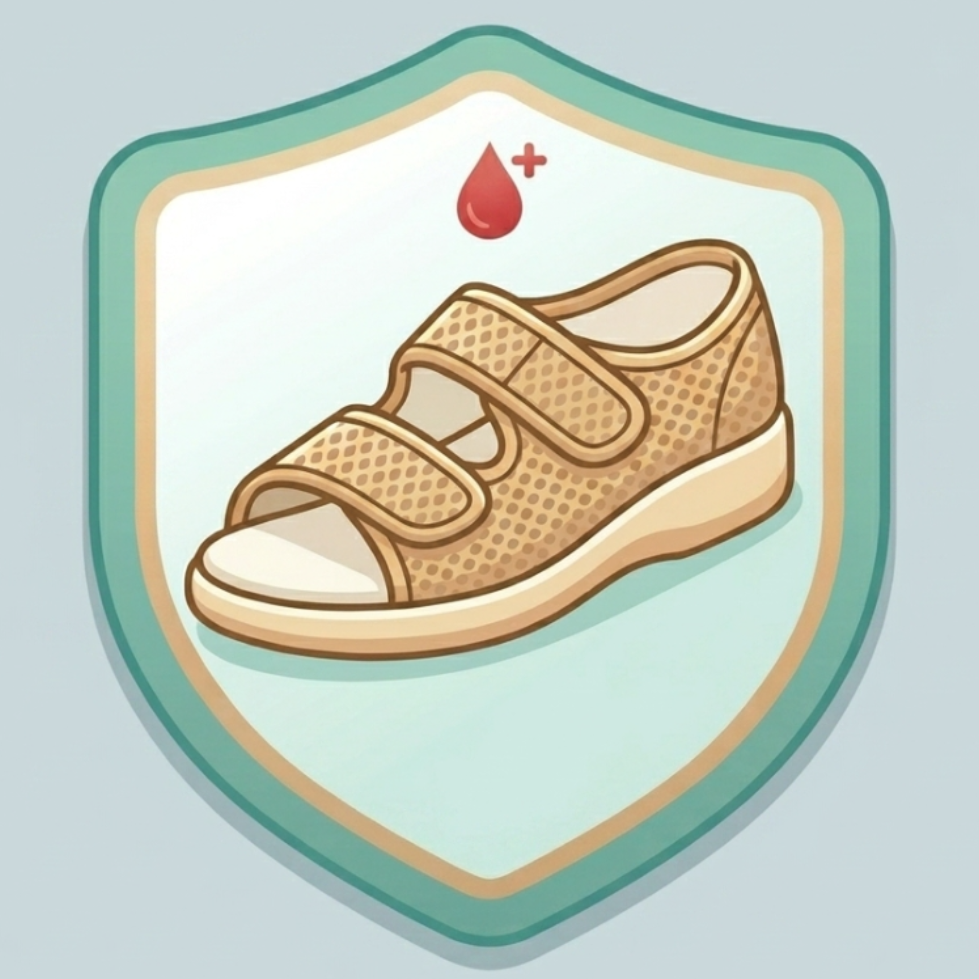 Giày Tiểu Đường Logo