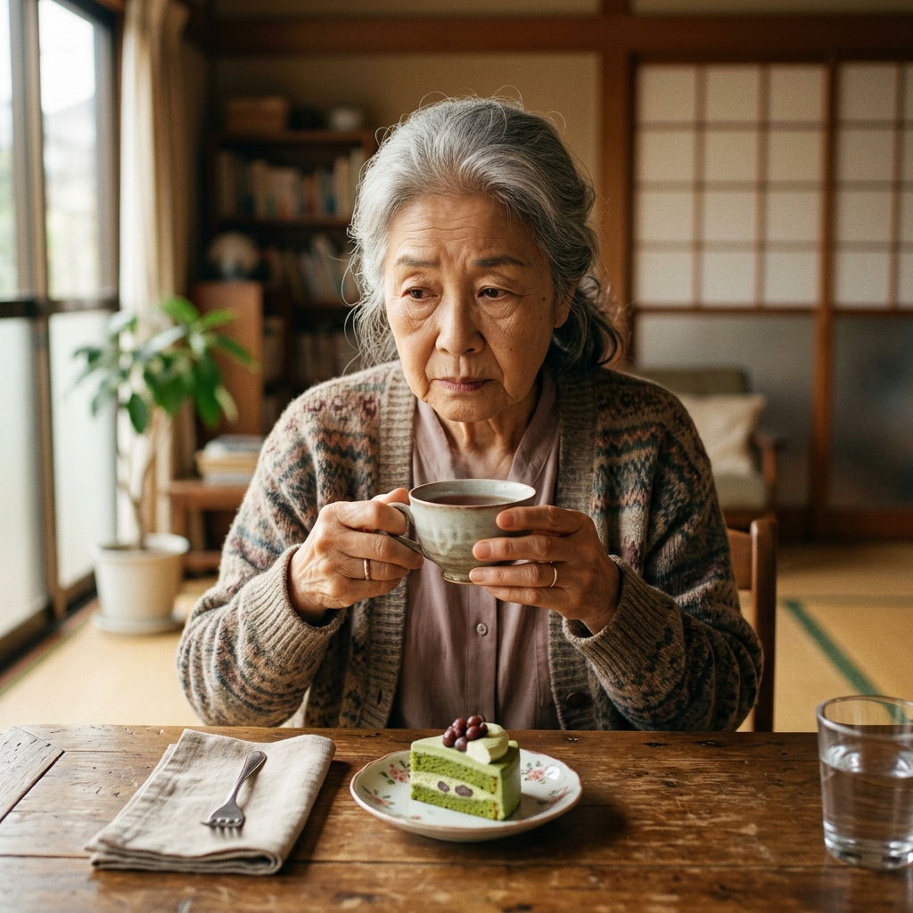 người tiểu đường th&egrave;m ngọt Bụi ưu tư tho&aacute;ng qua tr&ecirc;n n&eacute;t mặt của cụ l&uacute;c r&aacute;ng nhịn miếng b&aacute;nh ngọt b&ugrave;i ngậy trong khi cơ thể g&agrave;o th&eacute;t v&igrave; rối loạn
