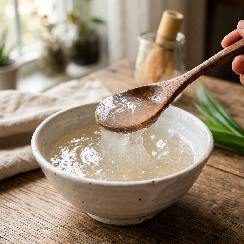 Bát bột sắn dây quấy chín sệt ấm áp bổ dưỡng tốt cho người tiểu đường