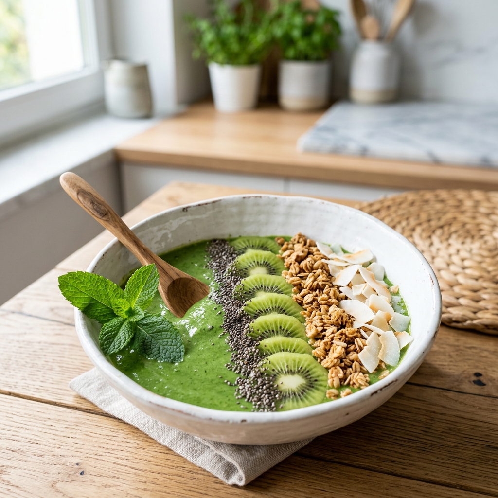 sữa cho người tiểu đường smoothie bowl sữa đậu n&agrave;nh tr&aacute;i c&acirc;y hạt chia