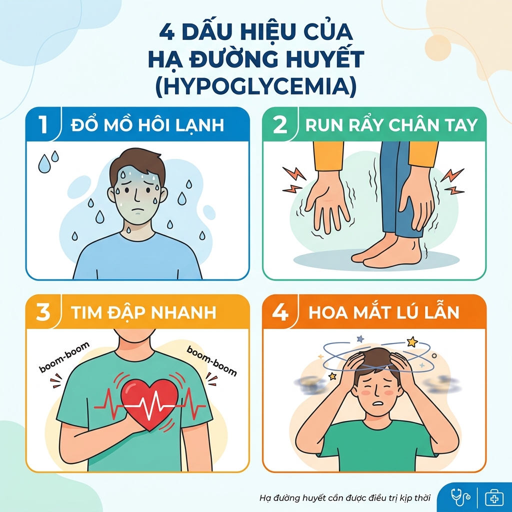 4 dấu hiệu điển h&igrave;nh cảnh b&aacute;o cơn sốc tụt đường đang đến