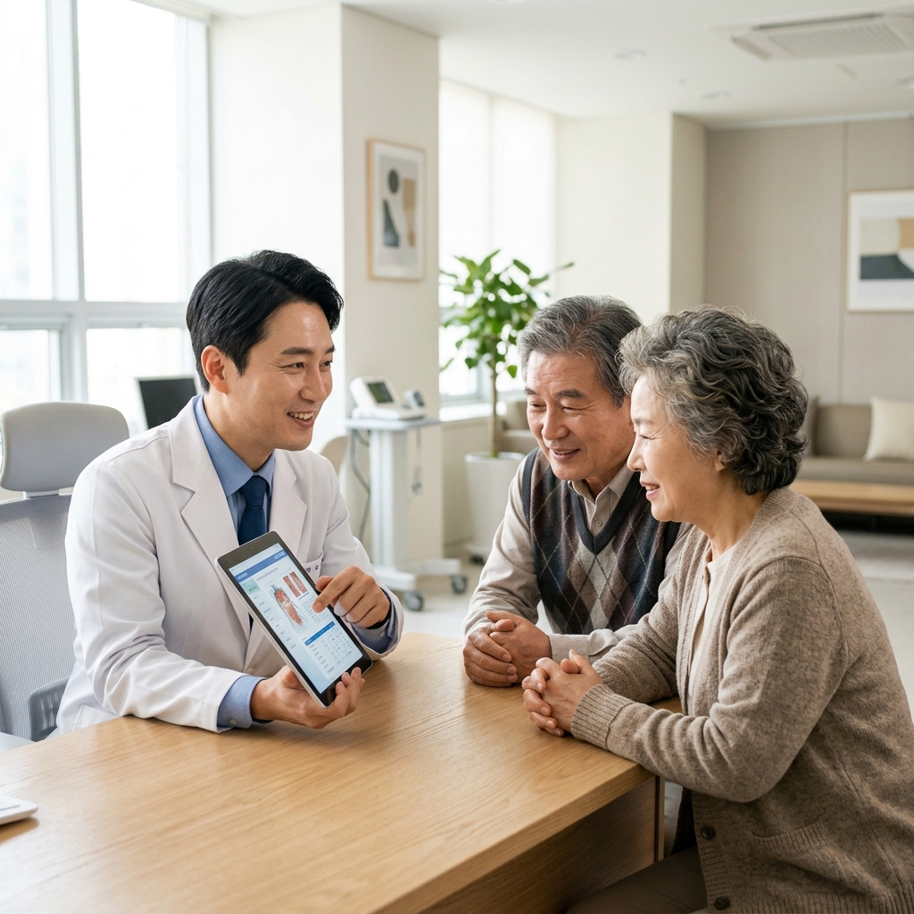 b&aacute;c sĩ kiểm tra b&agrave;n ch&acirc;n v&agrave; tư vấn phương ph&aacute;p điều trị lo&eacute;t s&acirc;u cho bệnh nh&acirc;n tiểu đường