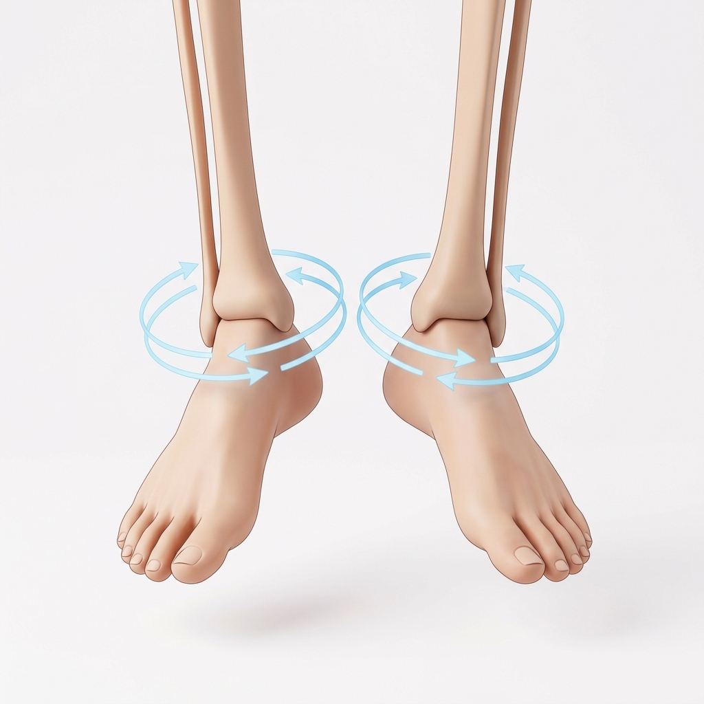 Bài tập xoay cổ chân