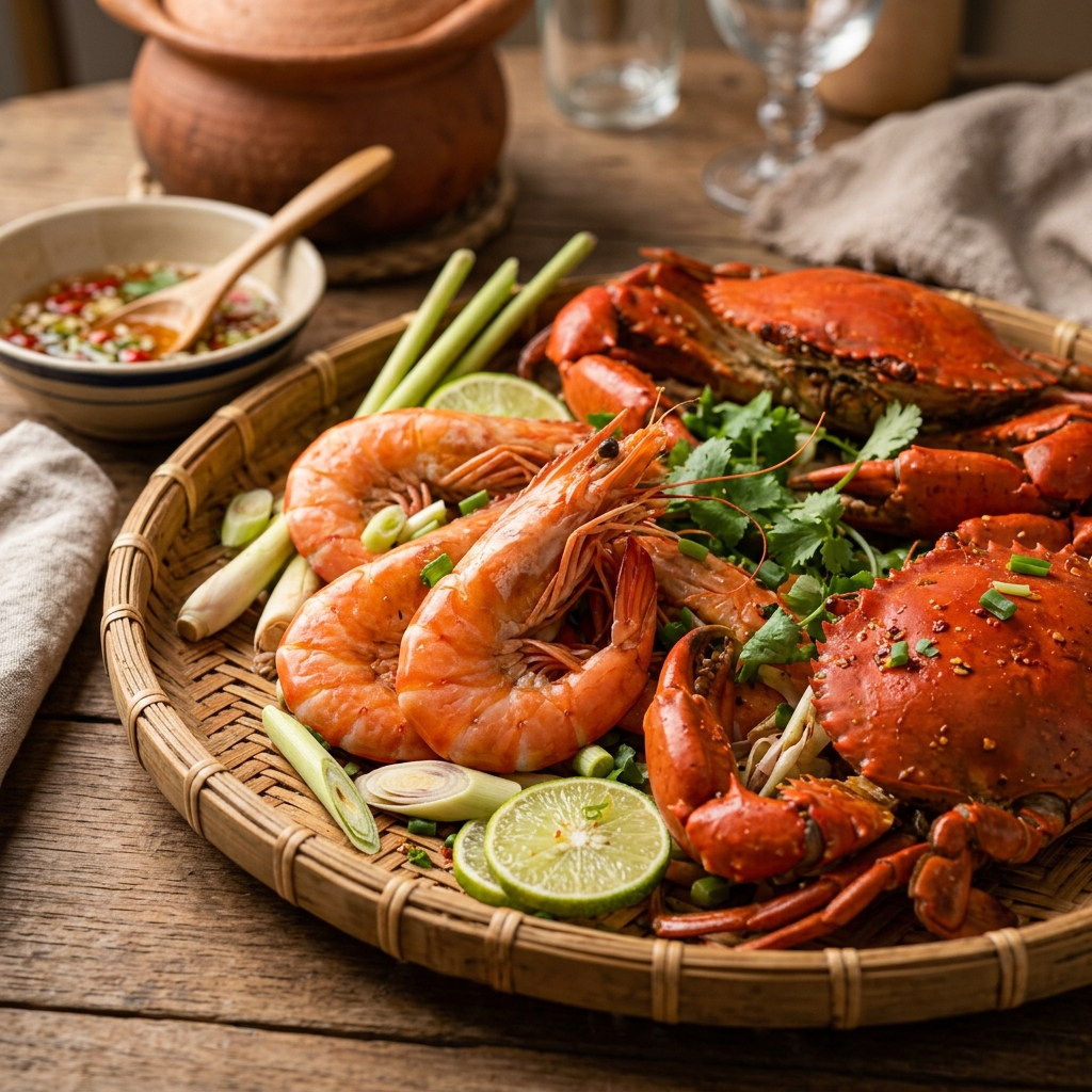 Tiểu đường có ăn được tôm cua không? Tôm cua chứa 0% Carbs