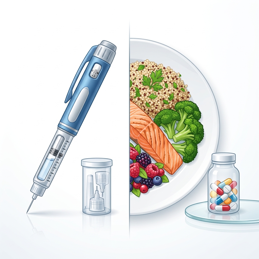 tiểu đường type 1 và type 2 - Sự khác biệt trong điều trị: Tiêm Insulin vs Chế độ ăn và thuốc uống